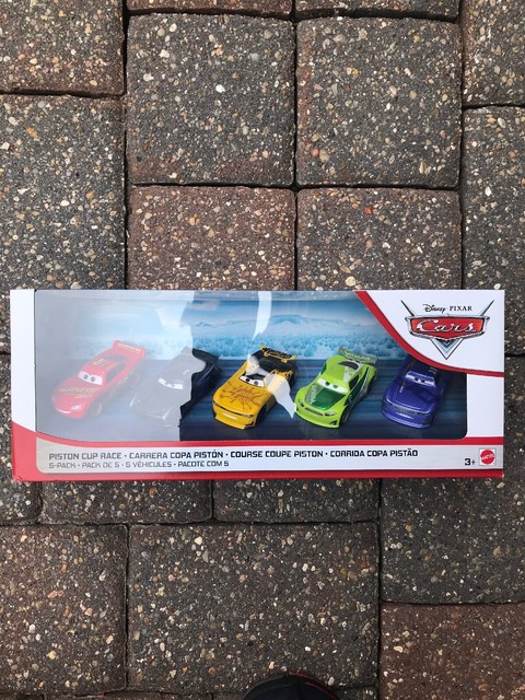 disney cars 3 piston cup motorized garage