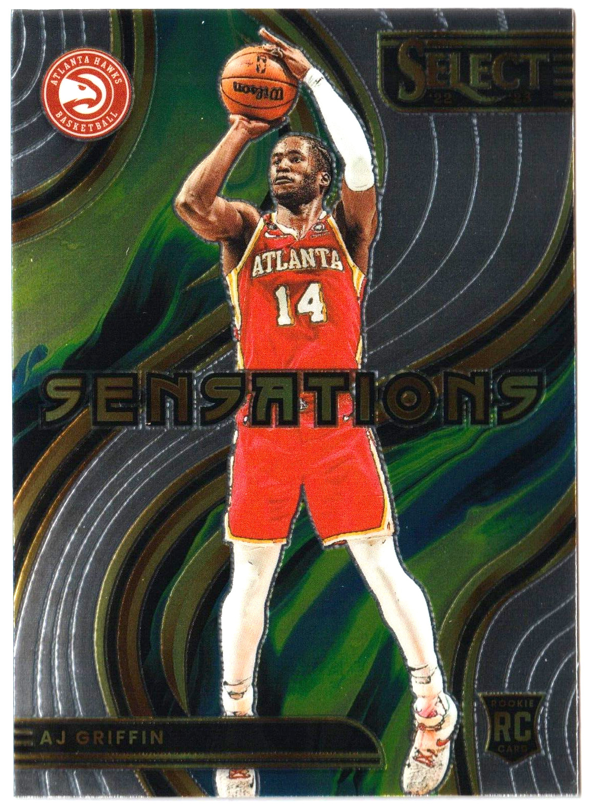 A.J. Griffin - 2022-23 Panini Select Rookie Sensations #18 RC