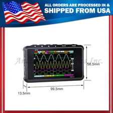 NEW Mini Digital Storage Color Oscilloscope Metal Handheld Scope DS213