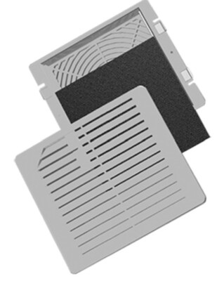NEW Hoffman Nvent TEP4 4'' Cooling Fan Exhaust Ventilation Grille