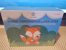 OKKOSTAR Sonic U-Shaped Toothbrush  Complete Oral Care Set For Kids NEW, Sealed