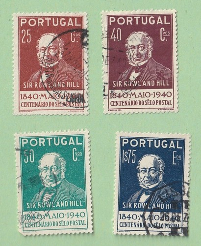 PORTUGAL : 1840 MAIO 1940 : Sir Rowland Hill (Série)