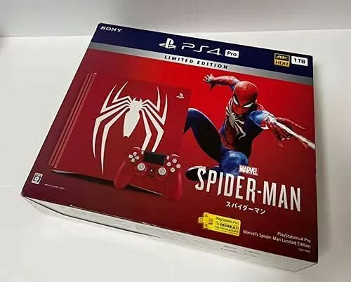 Open Box: PlayStation 4 Pro 1TB Limited Edition - Marvel's Spider