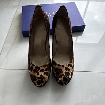 Pumps Dg 39,5 Von Stuart Weitzman Leopard Muster Animal Print