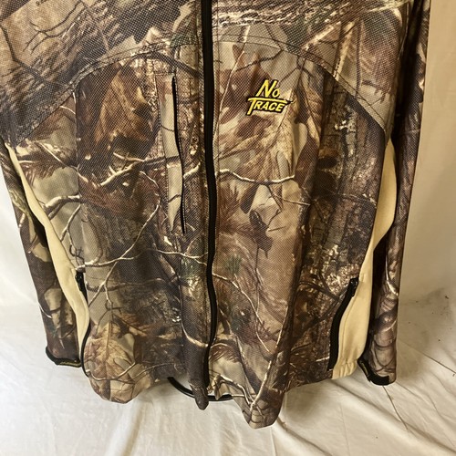 No Trace Dan River Mens Light Weight Hunting Jacket 2X Big XXB Realtree Camo - Picture 3 of 9