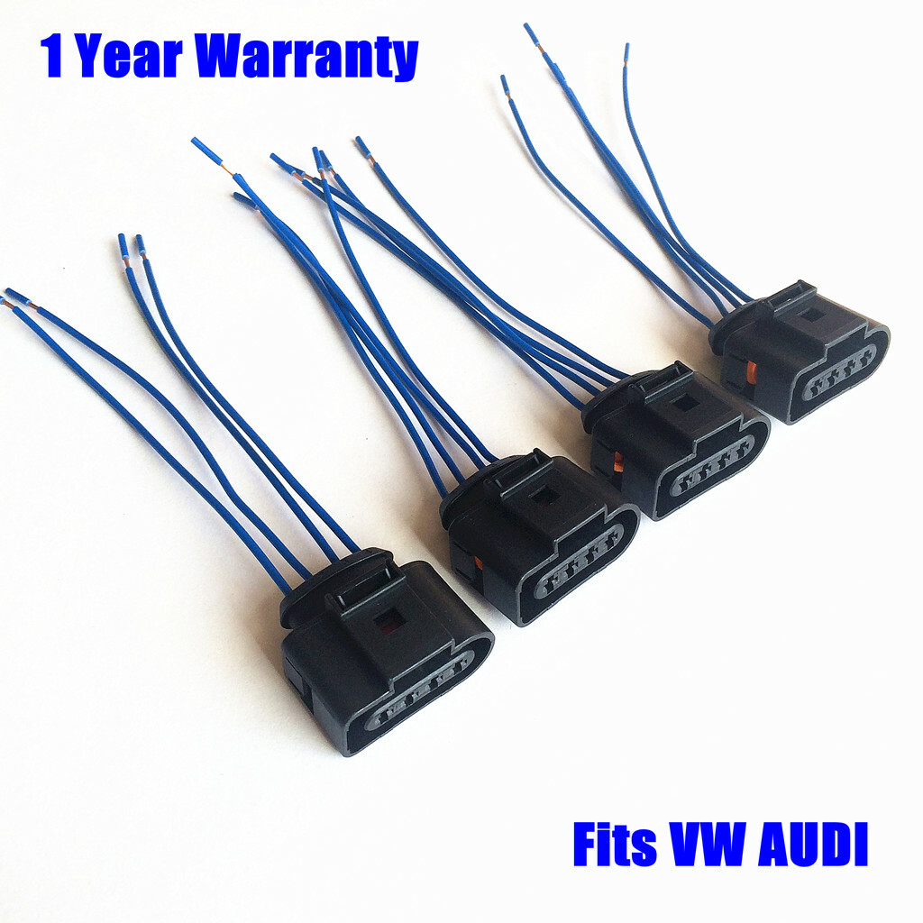 For Audi VW Ignition Coil Connector Repair Wiring Harness Plug A4 RS4