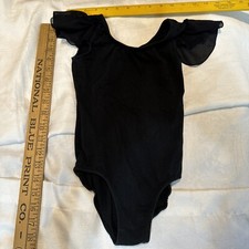 Little Girl Black Leotard 110