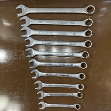 Allied Tools Lot of 10 Combination Wrenches