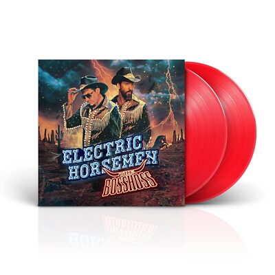 The Bosshoss - Electric Horsemen (Ltd. rote Doppelvinyl) original verpackt -2 LP