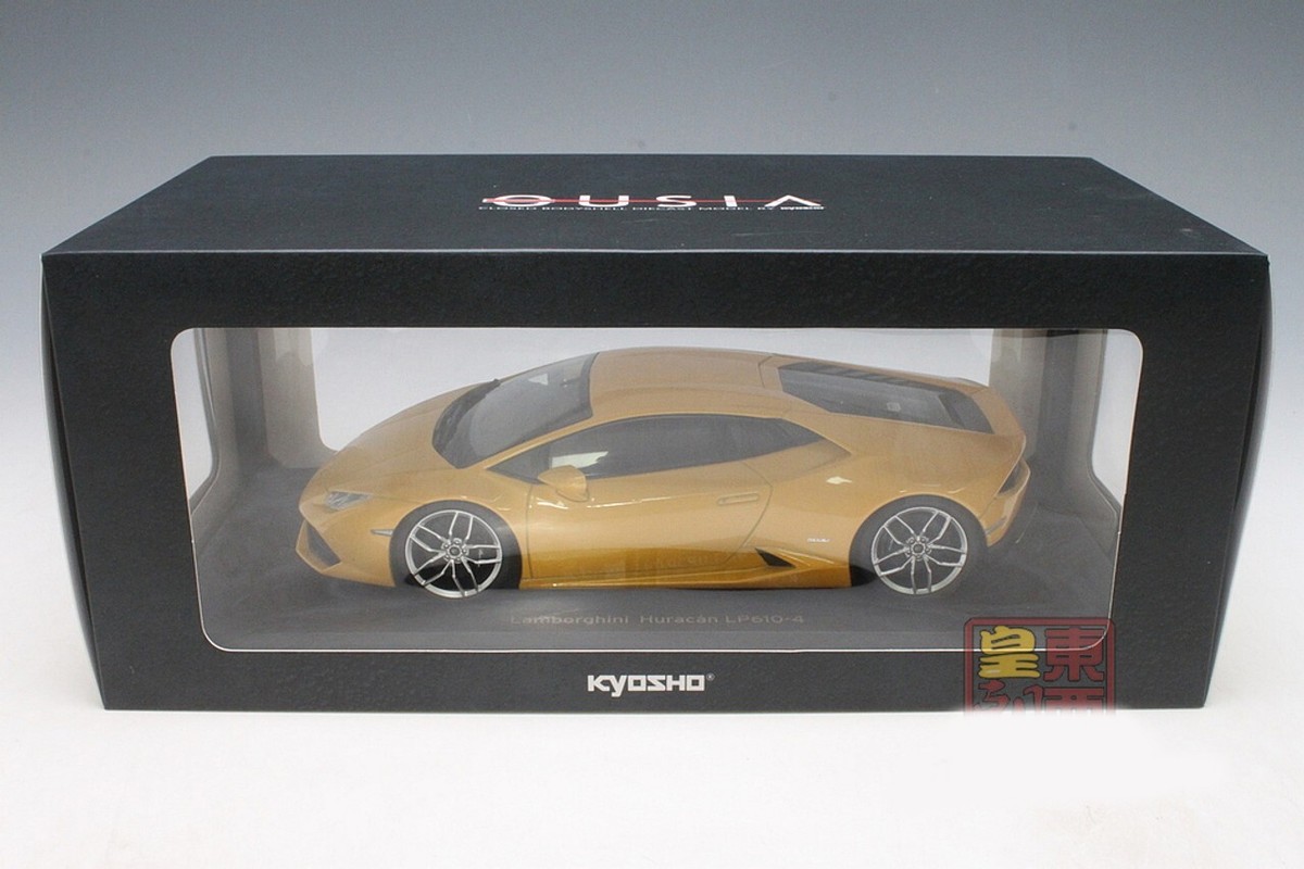 京商 ランボルギーニ HURACAN 1/18 KYOSHO LAMBORGHINI HURACAN LP 610-4 1:18 MODEL CAR YELLOW