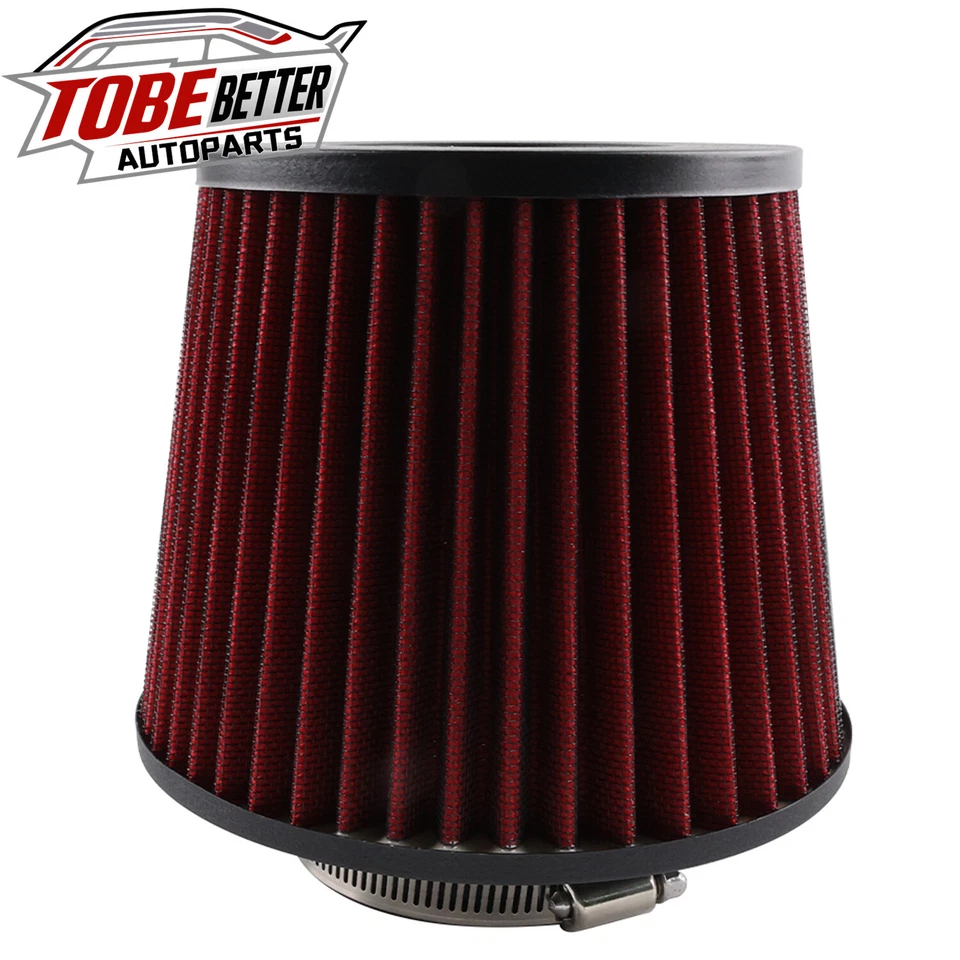 RED Filter Cold Air Intake System Kit For AUDI A3/S3 2.0L Turbo Models 2009-2013 - Image 3 of 4