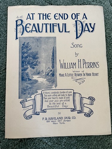 Vintage 1916 Make a Little Heaven in Your Heart by William Perrins - Picture 6 of 6