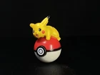 Vintage Pokemon Pikachu Pokeball Wobble Balance Figure Toy
