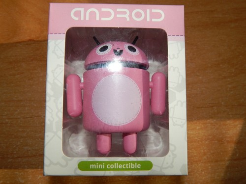 ANDROID MINI COLLECTIBLE THE BIG BOX EDITION PINKEY POSABLE ARMS GOOGLE ITEM NIB - Picture 1 of 6