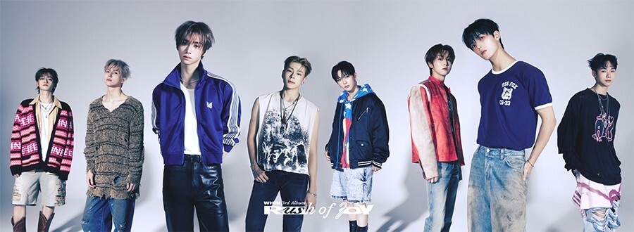 WHIB [RUSH OF JOY] 3rd Single Album EVER Ver/QR Card+