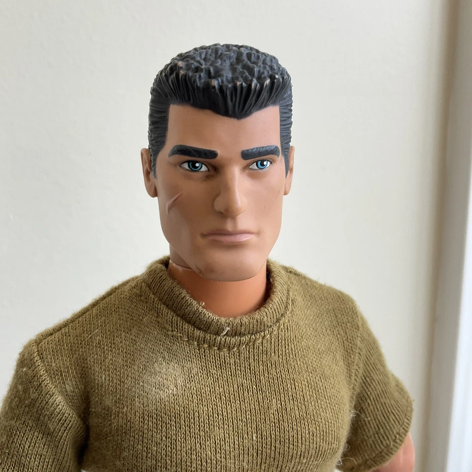 孩之宝复古 1996 年动作人特种部队可动人偶士兵带疤痕 — 第 2/4 张图片