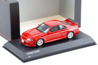 1:43 Kyosho Nissan Skyline R33 Nismo 400R cupé 1997 rojo KSR43101R