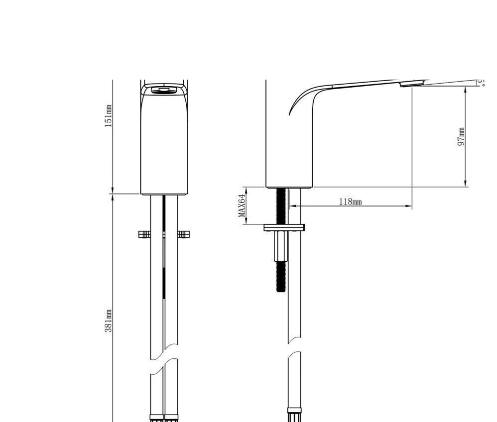 Cavally Bathroom Matt Black Basin Sink Mono Mixer Single Lever Tap eBay
