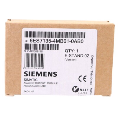 6ES7 135-4MB01-0AB0 NEW SIEMENS 6ES7135-4MB01-0AB0 ET 200S Module