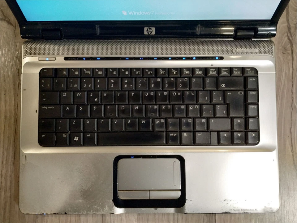 Ordenador Portatil HP Pavilion DV6700 Core 2 Duo 4GB RAM HDD 250 Windows 7 32 - Imagen 4 de 4