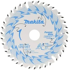 Makita A-67175 Premium White Chip Saw Laser Slit  125mm 35 blade for Woodworking