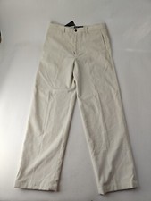 Vtg Polo Sport Ralph Lauren Women Cream Color Corduroy Pants Sz 14 Deadstock NWT