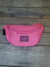 High Impact Fanny Pack Purse Belt Bag Fanny Pack Vintage Retro Bag Neon Pink