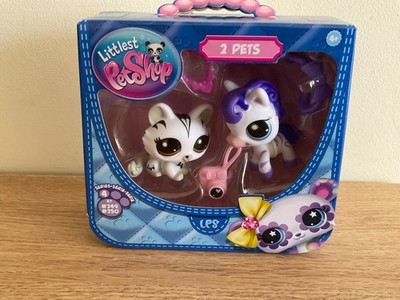 Littlest Pet Shop Serie 4 Stylin  Stripes Kätzchen Katze #G7 - #250 Zebra #G7 - 249