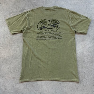 Vintage Crazy Shirts Hemp Dyed Key West Imports Single Stitch T Shirt Large
