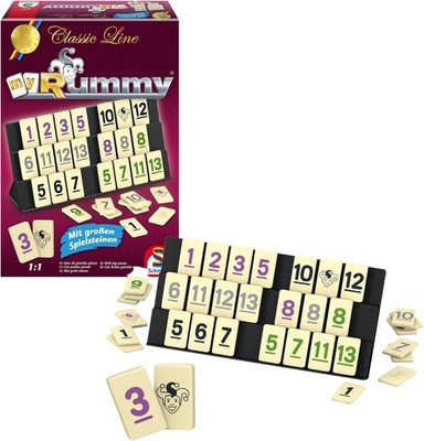 Schmidt Spiele 49282 Classic Line MyRummy Puzzle Game with Large Tiles