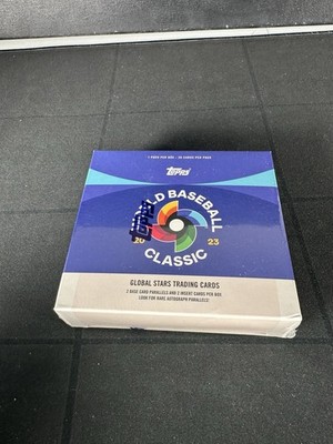 2023 Topps World Baseball Classic Global Stars Factory Sealed Box