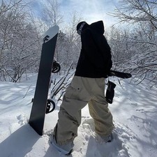 Unisex Skiing Baggy Pants Warm Loose Skying Ski Sports Trousers Hip Hop Pants