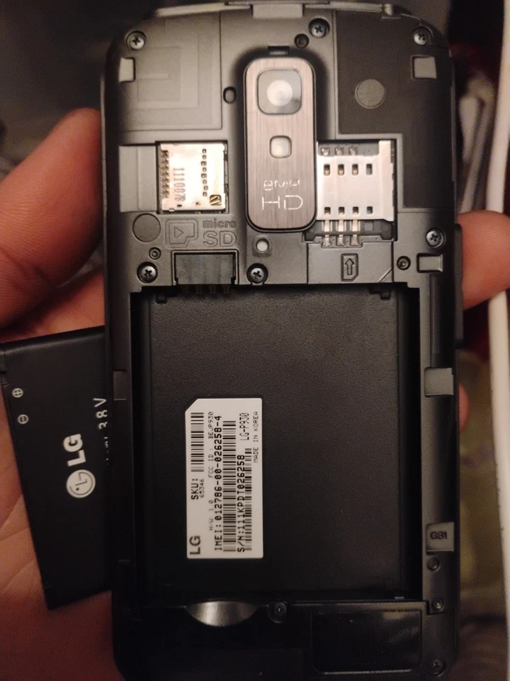 LG P930 Nitro De Colección Auténtico Original Raro Probado Completo Coleccionista Oficial Foto 3 de 4