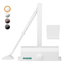Marie Hold Open Door Closer Applies Regular,Top Jamb Mounting,Adjustable Auto...