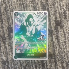 One Piece TCG- Shanks OP14-027 R- 4th Anniversary Treasure Campaign OP17