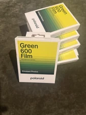 COLD STORED - New Polaroid Reclaimed Green 600 Film 