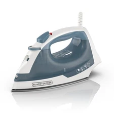 Easy Steam Compact Iron for Clothes Automatic Shutoff Nonstick Plate Light We...