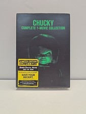 Chucky 7-Movie Collection DVD Limited Edition Glow in the Dark Slip Cover