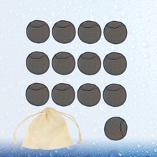 14Pcs Bamboo Fiber Cleaning Pads Reusable Facial Makeup Remover Pads for Women
