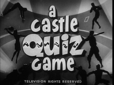 16MM SOUND-CASTLE FILMS QUIZ GAME-SPORTING RECORDS-1951 HOME MOVIE ON 400' REEL