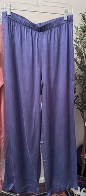Haven Well Within Women s Blue Solid Wide Leg Pants