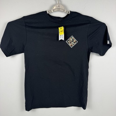 Salty Crew Tippet SS Premium T Shirt Black Floral Graphic Swim Boys Youth XL NWT