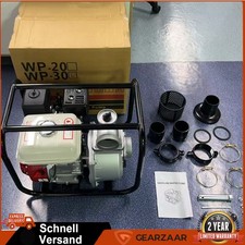 Pompa acqua benzina 6,5 CV pompa giardino 4 tempi motopompa 3'' centrifuga 1000l/min