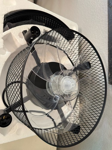 SADENICEL Bauernhaus Käfig Ventilator Lichter Fernbedienung, 17 Zoll niedriges Profil Schlafzimmer - Bild 11 von 12