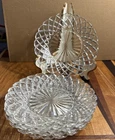 Vtg. Anchor Hocking Waterford Bread and Butter Plates, Set of 5, 6" Diameter