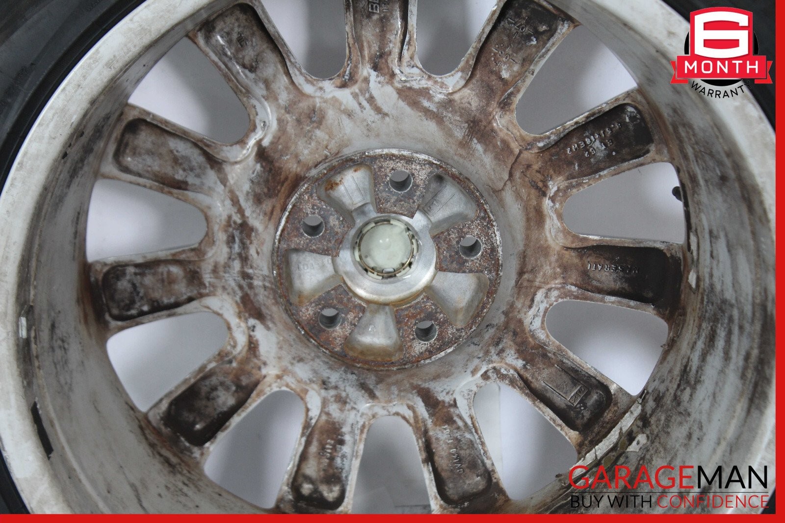 03-13 Maserati Quattroporte M139 8.5 x 18 18" Front Wheel Tire Rim OEM