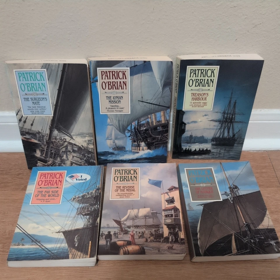 Patrick O'Brian Master & Commander Aubrey Maturin Series PB Incomplete Set Foto 4 de 4