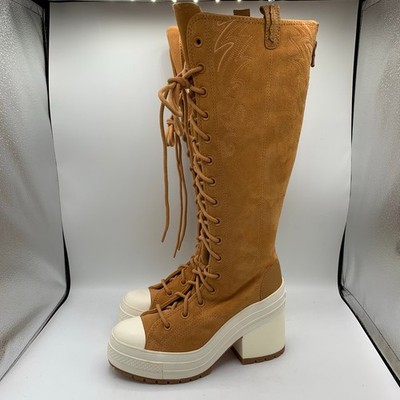 Converse Chuck 70 De Luxe Heel XX Platform High Boots Womens Size 7.5 Western