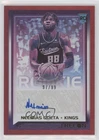 2021-22 Panini Recon Rookie Signatures Red 97/99 Neemias Queta Auto RC 0r2f