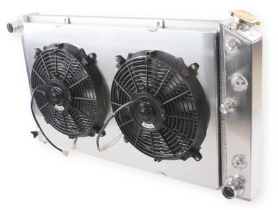 3Row Radiator&Fan For 1970-1974 Cadillac Fleetwood Eldorado Deville V8 7.7L 8.2L